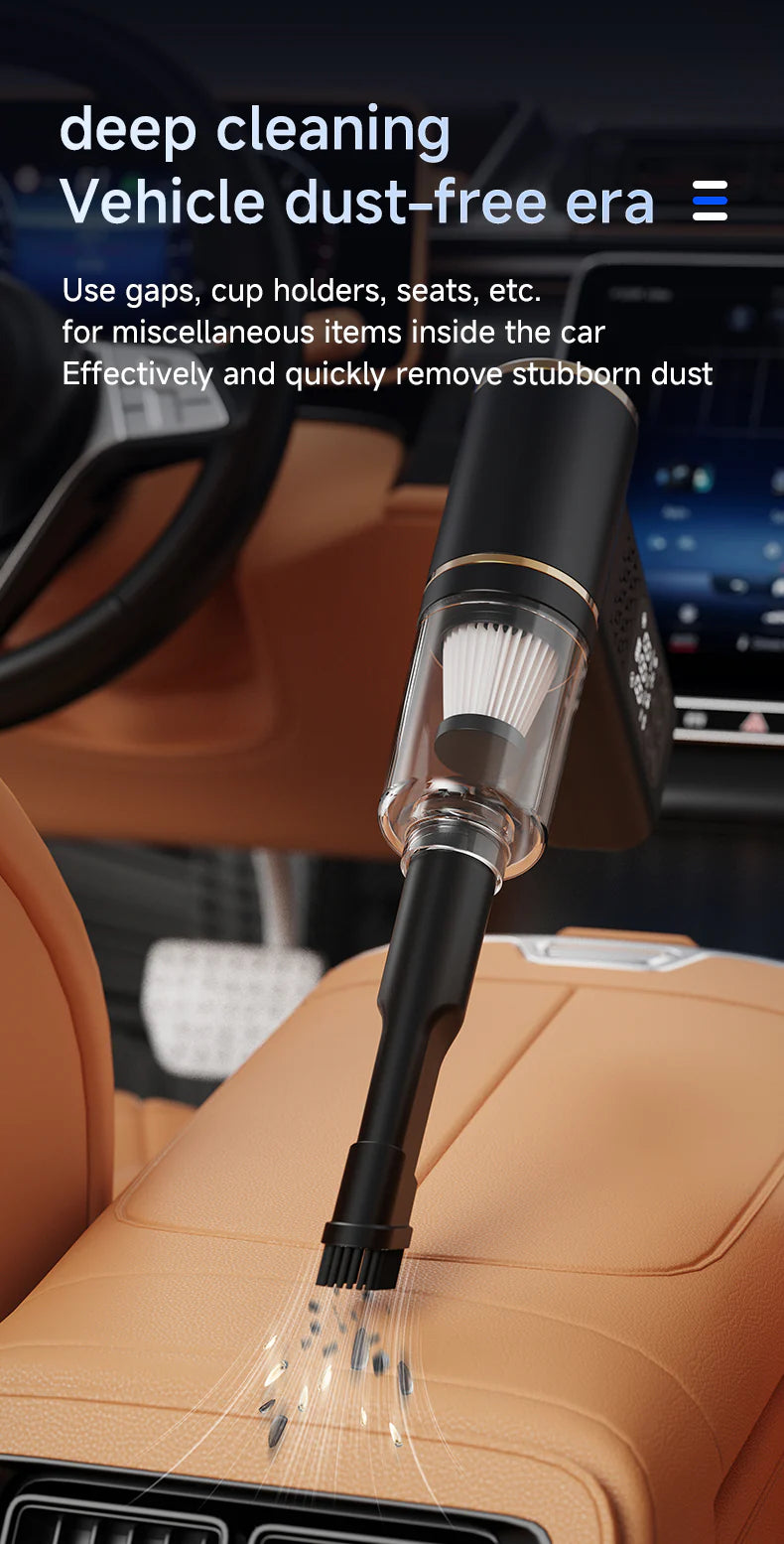 KORVA AirVac Pro 5-in-1 Draadloze Autostofzuiger + Bandenpomp